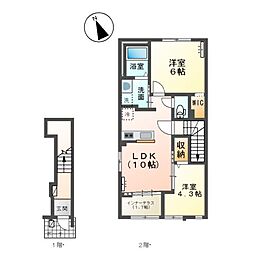 渡瀬駅 6.6万円