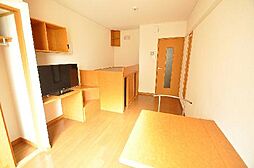 名鉄名古屋本線 黒田駅 徒歩2分の賃貸アパート 1階1Kのリビング/ダイニング