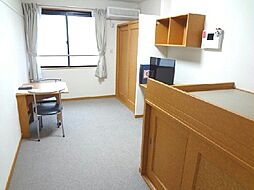 名鉄名古屋本線 黒田駅 徒歩2分の賃貸アパート 2階1Kのリビング/ダイニング