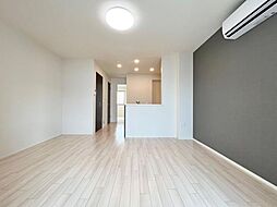 木更津市高柳新築アパート 1階1LDKのリビング/ダイニング