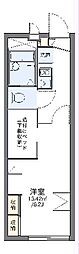 レオパレス緑町 1Kの間取図画像