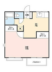間取図画像 1DK