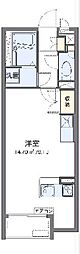 MIRANDA十塚 ワンルームの間取図画像