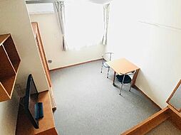 関東鉄道常総線 南守谷駅 徒歩10分の賃貸アパート 2階1Kのリビング/ダイニング