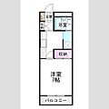 本木マンション2階3.7万円