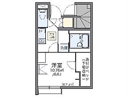 レオネクストホープ　ガーデン 110 1階1Kの間取り