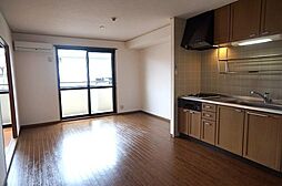 名鉄各務原線 六軒駅 徒歩25分の賃貸アパート 1階2LDKのリビング/ダイニング