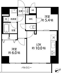 ＳＡＩＯＮ町屋 701 7階2LDKの間取り
