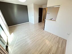 木更津市高柳字長須賀新築アパート 2階1LDKのリビング/ダイニング