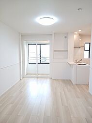 JR横浜線 橋本駅 バス25分 田名バスターミナル下車 徒歩18分の賃貸アパート 2階1LDKのリビング/ダイニング