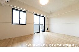 ヴィラバース 3階1LDKのリビング/ダイニング