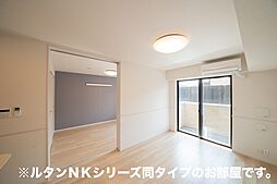 JR東北本線 古河駅 バス7分 西女沼下車 徒歩6分の賃貸アパート 1階1LDKのリビング/ダイニング