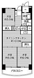 間取図画像 3DK