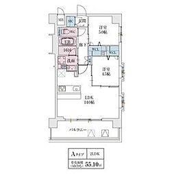 スプランディッド天王寺SOUTH　(旧スプランディッド駒川中野駅前 2階/201