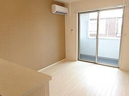 JR常磐線 牛久駅 バス5分 高見原団地入口下車 徒歩3分の賃貸アパート 2階2LDKのリビング/ダイニング