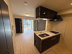 成田市八代アパート新築工事 1階1LDKのリビング/ダイニング