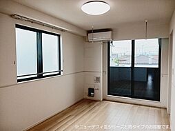 JR青梅線 東青梅駅 徒歩9分の賃貸アパート 3階2LDKのリビング/ダイニング