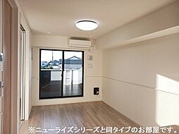 JR水郡線 中菅谷駅 徒歩22分の賃貸アパート 2階2LDKのリビング/ダイニング