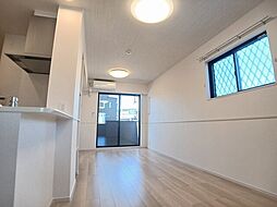 コンフォール北園 101 1階1LDKのリビング/ダイニング