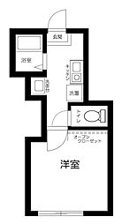 東武東上線 東武練馬駅 徒歩7分の賃貸アパート 1階1Kの間取り