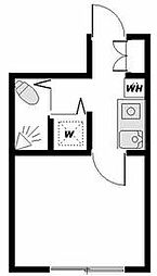 JR京浜東北・根岸線 東十条駅 徒歩3分の賃貸マンション 4階1Kの間取り