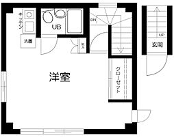 Ｒｅｓｉｄｅｎｃｅ　Ｅｘｃｅｅｄ 4階ワンルームの間取り