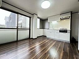 JR南武線 武蔵新城駅 徒歩13分の賃貸マンション 3階2DKのリビング/ダイニング