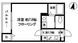 JR京浜東北・根岸線 東十条駅 徒歩4分の賃貸アパート 2階1Kの間取り