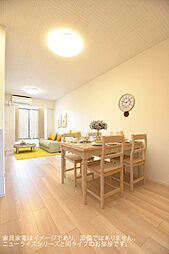 三岐鉄道北勢線 楚原駅 徒歩8分の賃貸アパート 1階1LDKのリビング/ダイニング