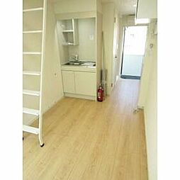JR山手線 新大久保駅 徒歩6分の賃貸アパート 1階ワンルームの室内