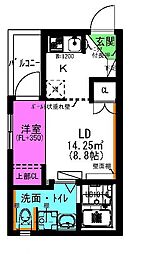 間取図画像 ワンルーム