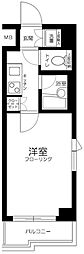 西武新宿線 下井草駅 徒歩9分の賃貸マンション 1階1Kの間取り