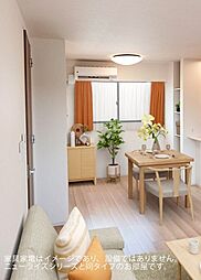 JR内房線 浜野駅 徒歩18分の賃貸アパート 2階2LDKのリビング/ダイニング