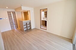 東急田園都市線 溝の口駅 徒歩8分の賃貸アパート 3階1LDKのリビング/ダイニング