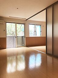 西武拝島線 東大和市駅 徒歩10分の賃貸アパート 1階1LDKのリビング/ダイニング