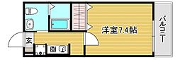間取図画像 1K