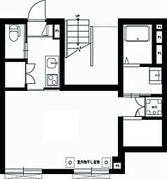 JR山手線 大塚駅 徒歩9分の賃貸マンション 1階1Kの室内
