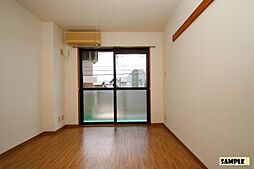 サンピース 302 3階3DKのリビング/ダイニング