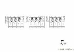 東武野田線 大和田駅 徒歩8分の賃貸アパート 1階1Kの間取り