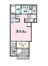 間取図画像 ワンルーム