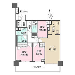 間取図画像 3LDK