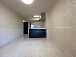 愛知環状鉄道 大門駅 徒歩22分の賃貸アパート 1階1LDKのリビング/ダイニング