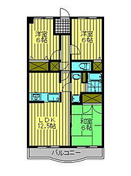 間取図画像 3LDK