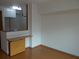 アンジュ西京極 202 2階ワンルームのリビング/ダイニング