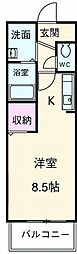 間取図画像 ワンルーム