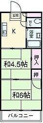 小昏ビル 2Kの間取図画像