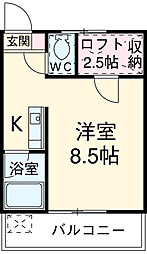 間取図画像 ワンルーム