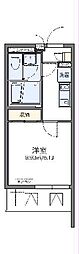 JR京浜東北・根岸線 大宮駅 徒歩15分の賃貸マンション 2階1Kの間取り
