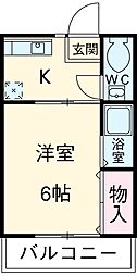 間取図画像 1K