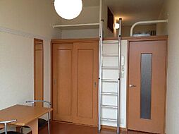 レオパレスシャトーエグゼ 206 2階1Kのリビング/ダイニング